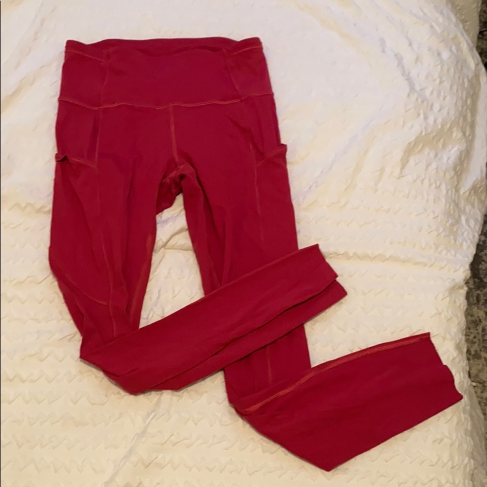 Lululemon fast and free leggings 25 inch inseam